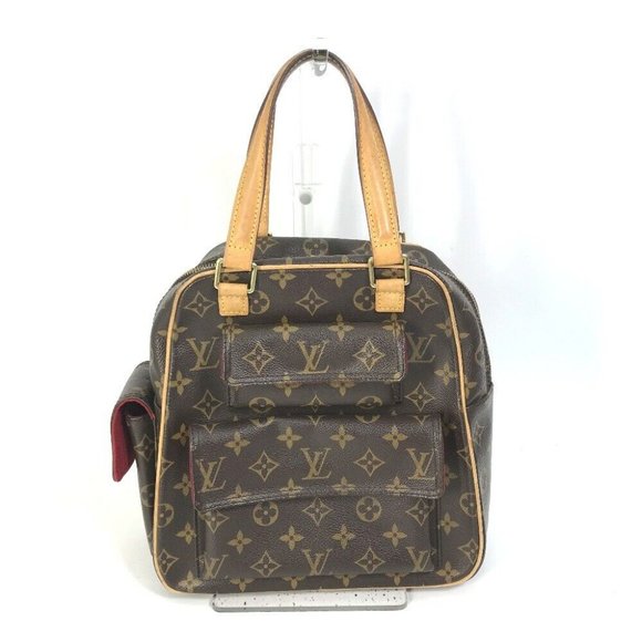 Authentic LOUIS VUITTON Monogram excentri-cite Bag Hand Bag MonogramCanvas Brown - Picture 1 of 13